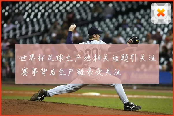 世界杯足球生产地相关话题引关注 赛事背后生产链条受关注